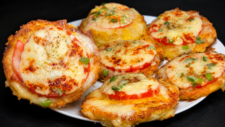 Ziemniaczane mini pizze – jeszcze smaczniejsze od klasycznej pizzy i tylko 160 kcal w porcji!