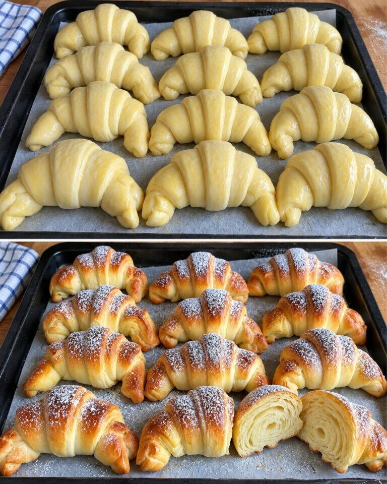 Masz 1 jajko, mleko i mąkę? Zrób te CROISSANTY — prosto i naprawdę smac