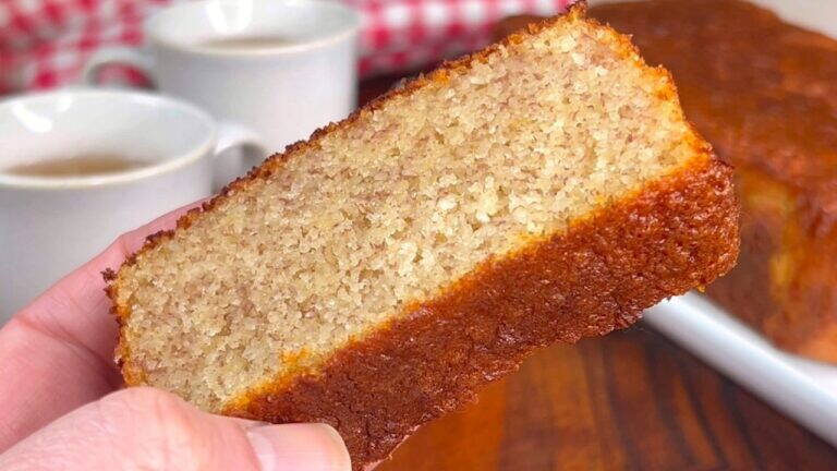 CIASTO BEZ CUKRU I MĄKI: 5 składników 🍰 Niesamowicie puszyste!
